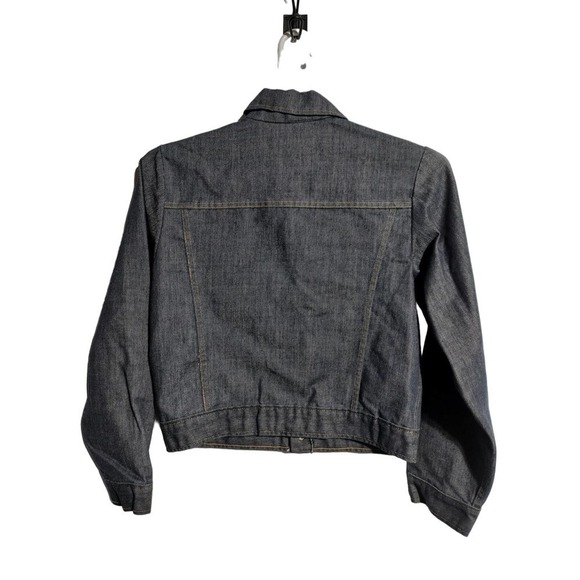 Montgomery Ward VINTAGE 1970's -1980's blue jean trucker jacket men medium-Large - Picture 2 of 4